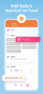 اسکرین شات 4 برنامه Breastfeeding Baby tracker