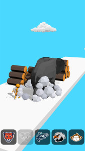 اسکرین شات 2 بازی Animal Transform: Epic Race 3D