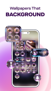 اسکرین شات 6 برنامه Themia: Themed Control Widget