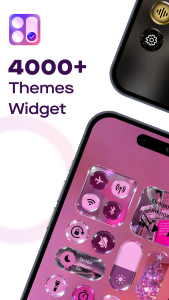 اسکرین شات 1 برنامه Themia: Themed Control Widget