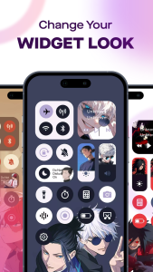 اسکرین شات 3 برنامه Themia: Themed Control Widget