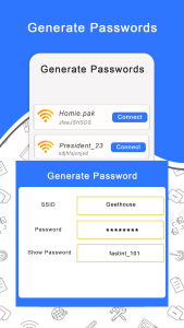 اسکرین شات 4 برنامه WIFI Password Show:Master Key