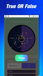 اسکرین شات 4 برنامه Spin the Wheel