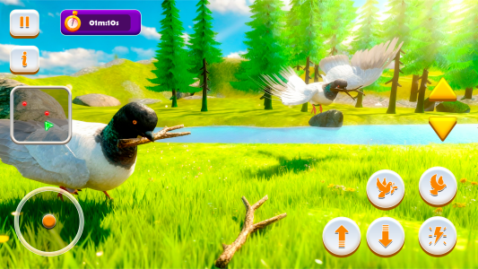 اسکرین شات 3 بازی Pigeon Games - Bird Simulator
