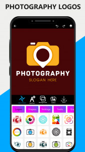 اسکرین شات 2 برنامه Logo Maker : 3D Logo Designer