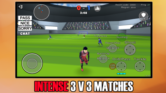 اسکرین شات 1 بازی Unmatched Ego 2 - Soccer 3 v 3