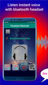 اسکرین شات 3 برنامه Headset Remote