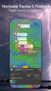 اسکرین شات 5 برنامه Windy.com - Weather Forecast