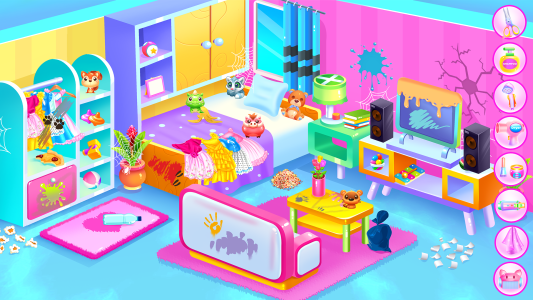 اسکرین شات 4 برنامه Violet Cinderella Castle Clean