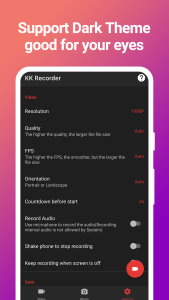 اسکرین شات 8 برنامه Screen Recorder - KKRecorder