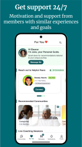 اسکرین شات 3 برنامه Wisdo: Mental Health & Support