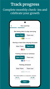 اسکرین شات 4 برنامه Wisdo: Mental Health & Support