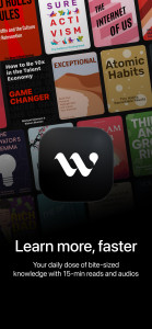 اسکرین شات 1 برنامه Wiser - 15 minutes Audio Books