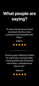 اسکرین شات 7 برنامه Wiser - 15 minutes Audio Books