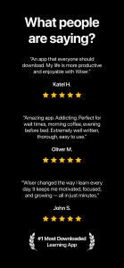 اسکرین شات 7 برنامه Wiser - 15 minutes Audio Books