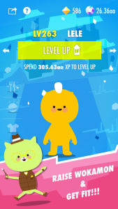 اسکرین شات 1 برنامه Wokamon: Walking games