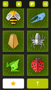 اسکرین شات 4 برنامه Origami Paper Insects