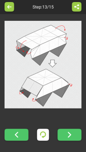 اسکرین شات 7 برنامه Origami Paper Vehicles