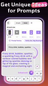 اسکرین شات 6 برنامه WOMBO Dream - AI Art Generator