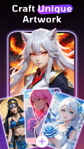 اسکرین شات 5 برنامه WOMBO Dream - AI Art Generator