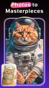 اسکرین شات 3 برنامه WOMBO Dream - AI Art Generator