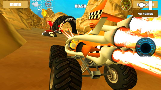 اسکرین شات 1 بازی Cat Race Car Extreme Driving