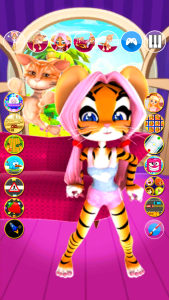 اسکرین شات 7 برنامه Cat: Talking Cat Virtual Pet