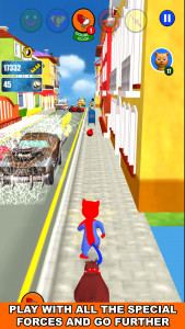 اسکرین شات 5 بازی Super Hero Cat Run