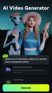 اسکرین شات 2 برنامه Filmora: AI Video Editor&Maker