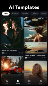 اسکرین شات 3 برنامه Filmora: AI Video Editor&Maker