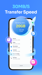 اسکرین شات 4 برنامه Data Transfer - MobileTrans