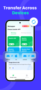 اسکرین شات 3 برنامه Mutsapper - Chat App Transfer