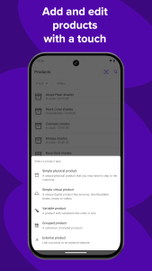 اسکرین شات 4 برنامه WooCommerce: Store & POS