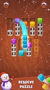 اسکرین شات 5 بازی Wood Color Sorting