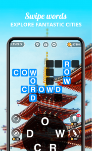 اسکرین شات 2 بازی Wordwise® - Word Connect Game