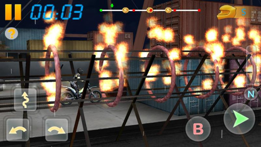 اسکرین شات 3 بازی Bike Racing 3D
