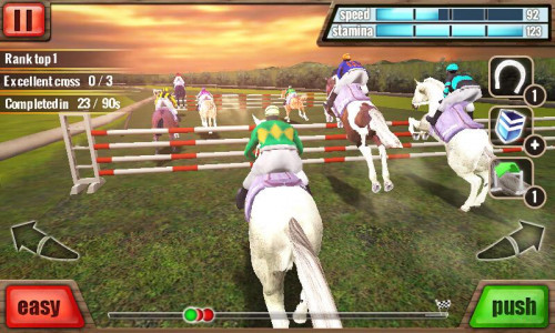 اسکرین شات 1 بازی Horse Racing 3D