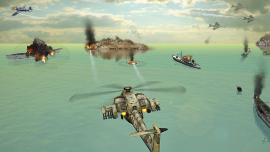 اسکرین شات 2 بازی Gunship Strike 3D