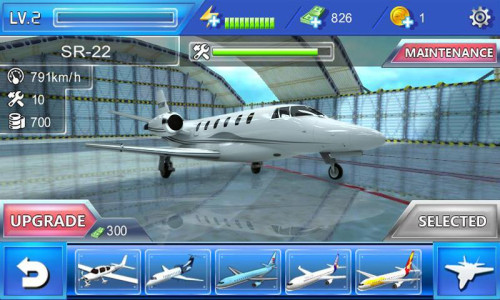اسکرین شات 3 بازی Plane Simulator 3D