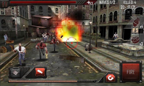 اسکرین شات 3 بازی Zombie Roadkill 3D
