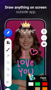 اسکرین شات 2 برنامه Draw & Write on Any Screen