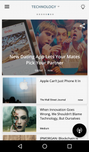 اسکرین شات 8 برنامه Tech News