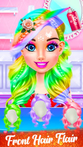 اسکرین شات 8 برنامه Glam Girl Hair Salon Makeover