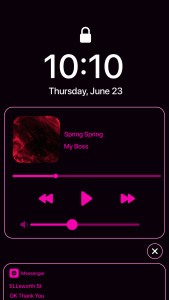 اسکرین شات 3 برنامه Wow Pink Neon Theme, Icon Pack