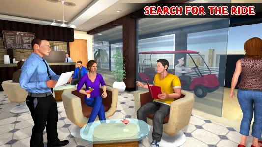 اسکرین شات 4 بازی Electric Car Taxi Driving Game