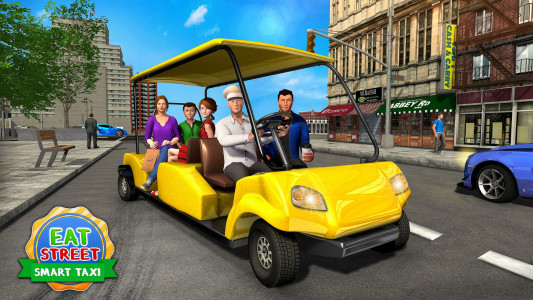 اسکرین شات 5 بازی Electric Car Taxi Driving Game