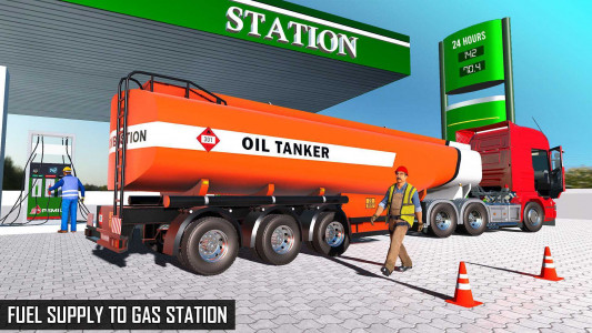 اسکرین شات 5 بازی Offroad Oil Tanker Truck Games