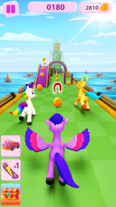 اسکرین شات 5 بازی Unicorn Kingdom: Run & Build