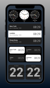 اسکرین شات 7 برنامه Flip Clock: World Clock