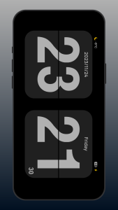 اسکرین شات 2 برنامه Flip Clock: World Clock